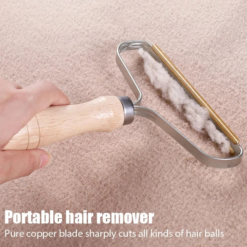 Portátil Pet removedor de cabelo, raspador manual, Lint Cleaner, escova pegajosa, Ferramenta de remoção do cabelo do gato, Acessórios Cat